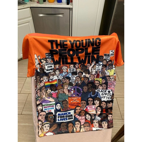 The Young People Will Win Bay Club Shirt Size 2XL - Picture 3 of 3